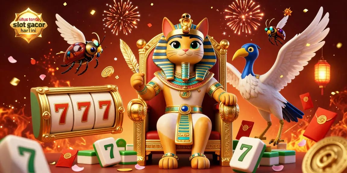 Splash into the excitement with situs toto slot gacor hari ini, featuring thrilling slot reels and dynamic characters.