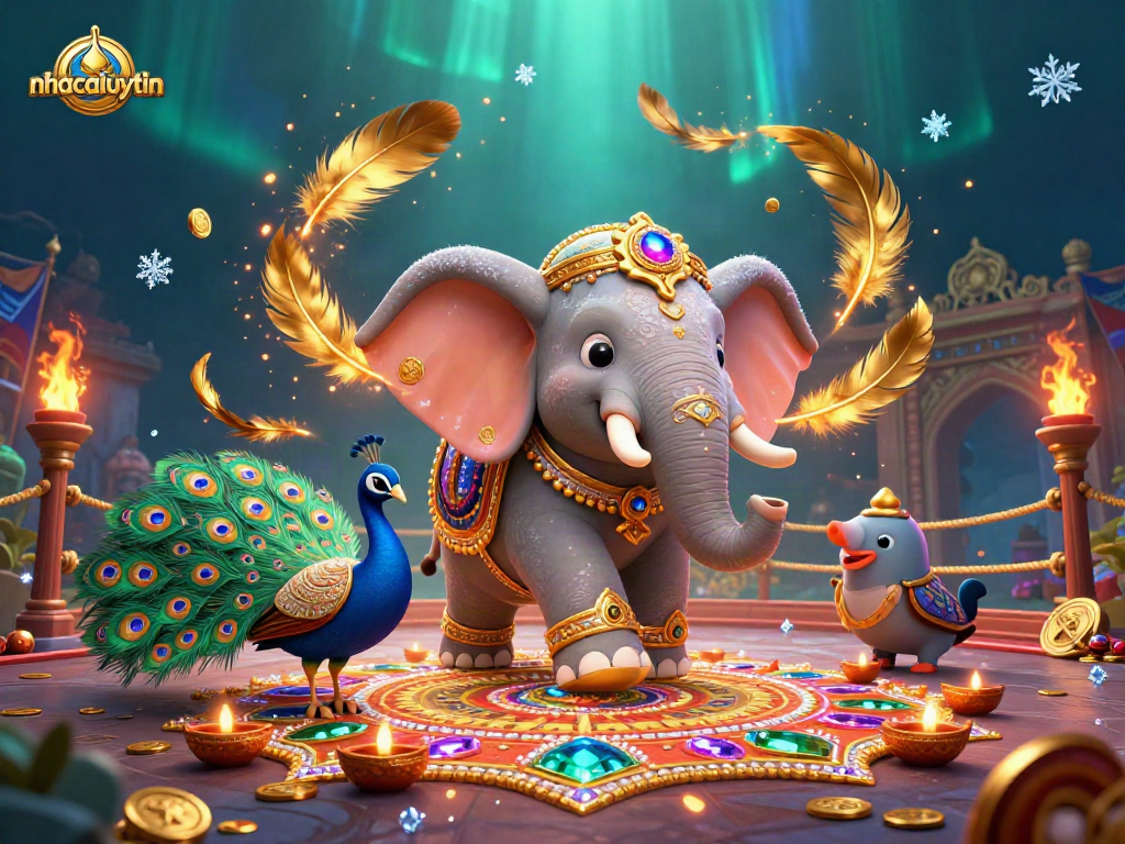 Experience thrilling gaming action with nhacaiuytin featuring vibrant casino elements and dynamic characters.