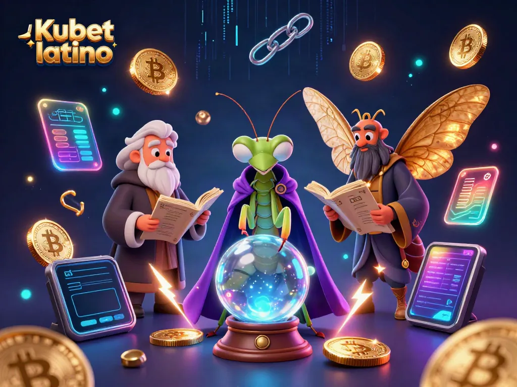 Engage with Kubet latino's vibrant betting scene, featuring mystical characters and crypto elements.
