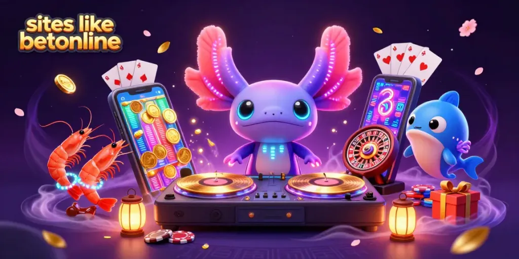 Engage with exciting slots like betonline in this dynamic underwater party scene.