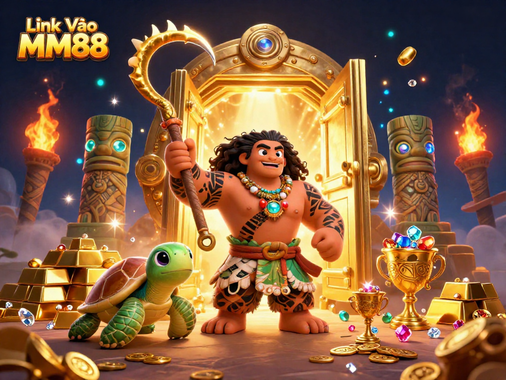 Link Vào MM88 brings players a dynamic experience with vibrant 3D casino elements and rich treasures.