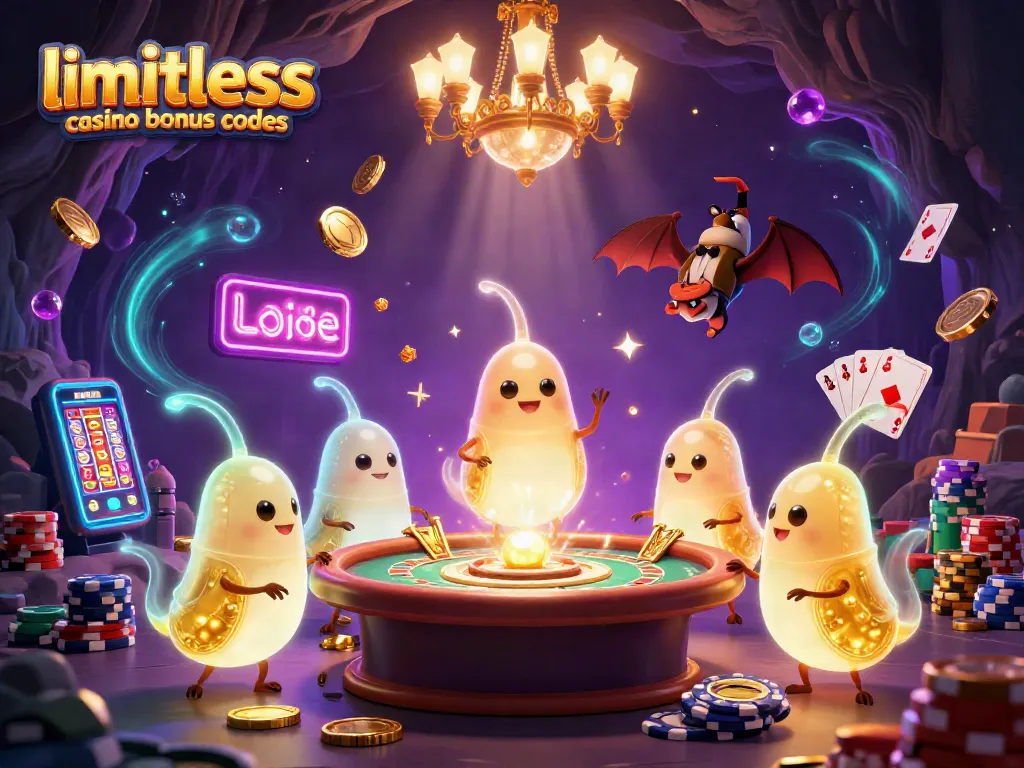 Experience thrilling gameplay with limitless casino bonus codes in a vibrant, lively casino setting.