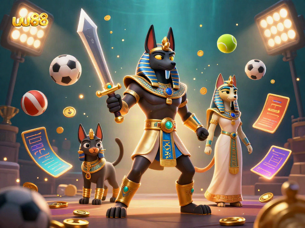 uu88 explores the vibrant realm of online gambling with ancient Egyptian themes.