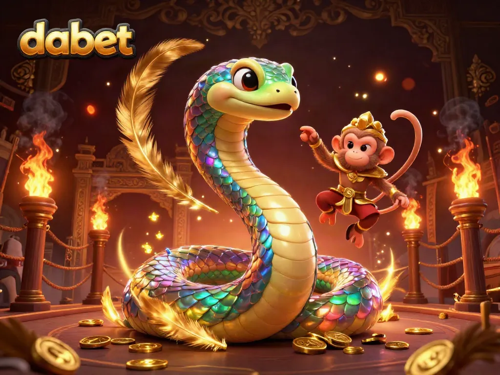 Experience thrilling gameplay at Dabet's vibrant online casino with stunning visuals and unique characters.
