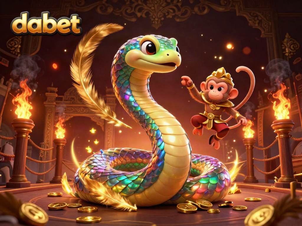 Experience thrilling gameplay at Dabet's vibrant online casino with stunning visuals and unique characters.