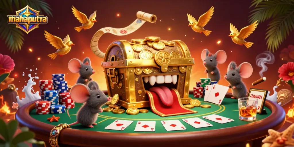 Mahaputra menawarkan pengalaman bermain poker yang menegangkan dengan suasana kasino yang kaya.