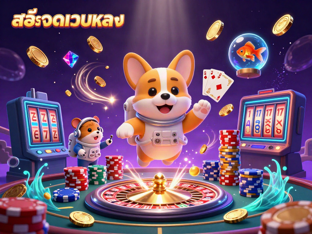 สล็อตเว็บตรง สนุกสนานกับเกมสล็อตในอวกาศที่เต็มไปด้วยความตื่นเต้น
