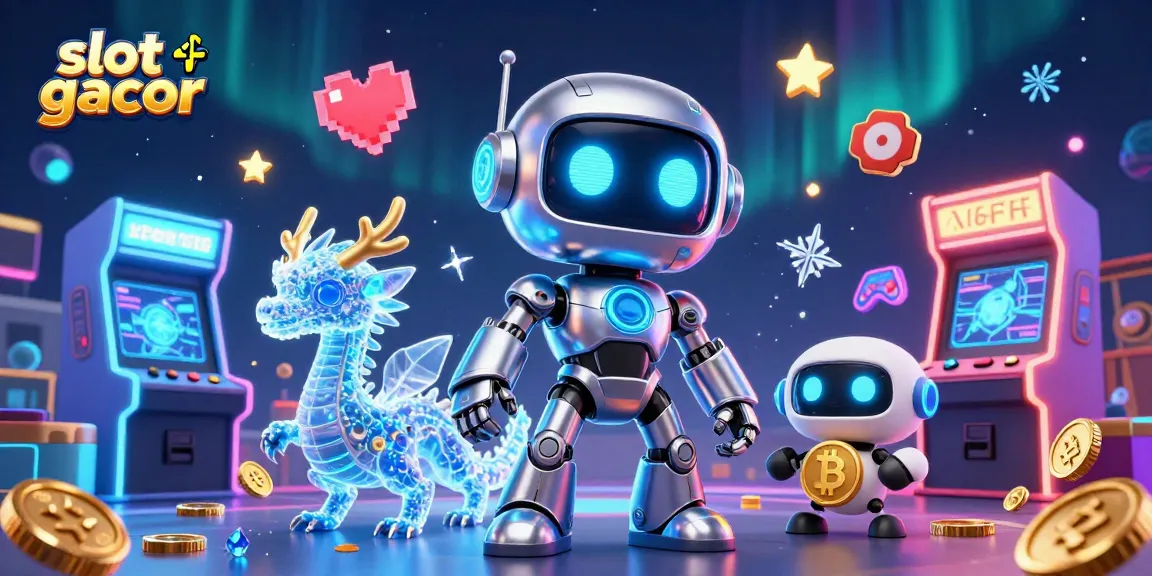 Rasakan sensasi slot gacor dengan ilustrasi 3D yang penuh warna dan detail.
