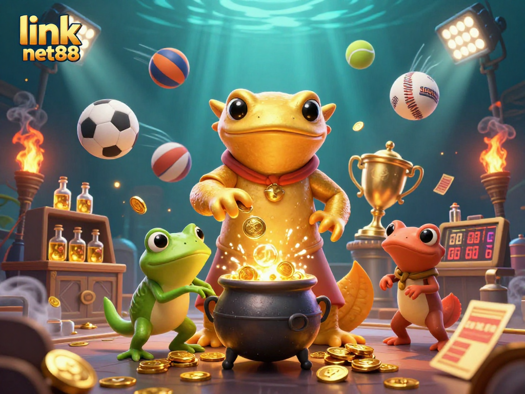 Engage with link net88 as a golden salamander alchemist transforms metals into winning opportunities.
