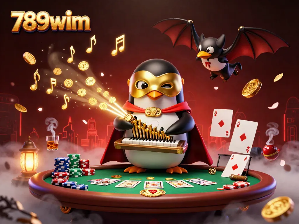 Experience thrilling games at 789wim with captivating visuals from our dynamic casino scene.
