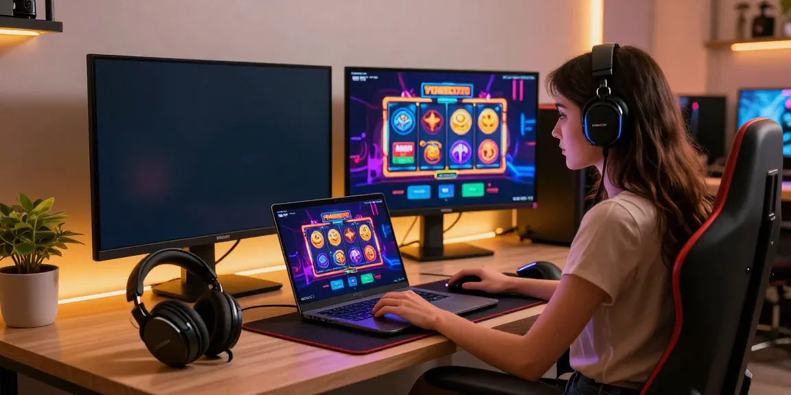 YUMETOTO gaming experience with vibrant visuals in a stylish boutique atmosphere.