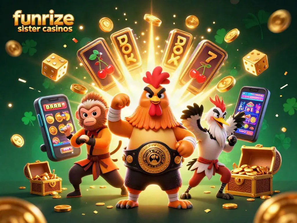 Experience the thrill at funrize sister casinos with exciting slots and stunning casino graphics.