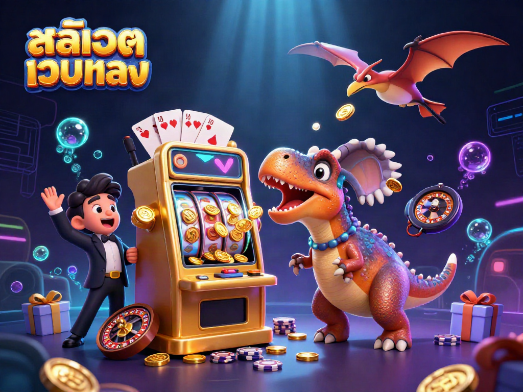 สล็อตเว็บตรง จัดแสดงฉากคาสิโน 3D ที่เต็มไปด้วยสีสันและเกมที่น่าตื่นเต้น