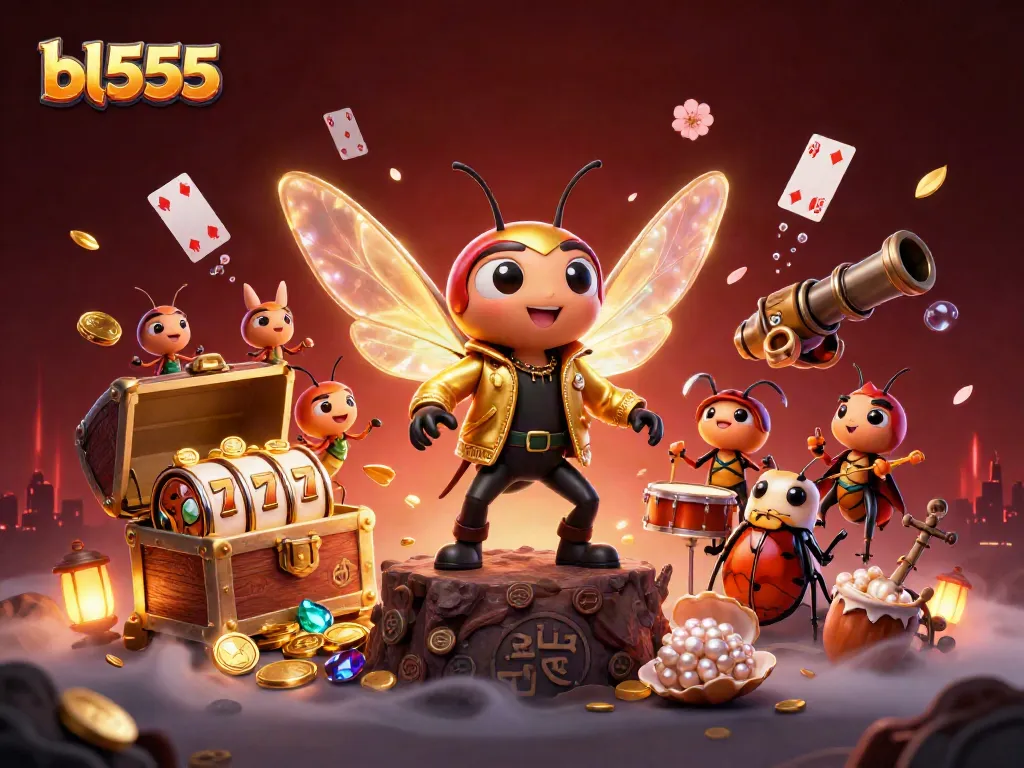 Experience thrilling gaming action with bl555 as the cicada rock star shines in casino-style chaos.