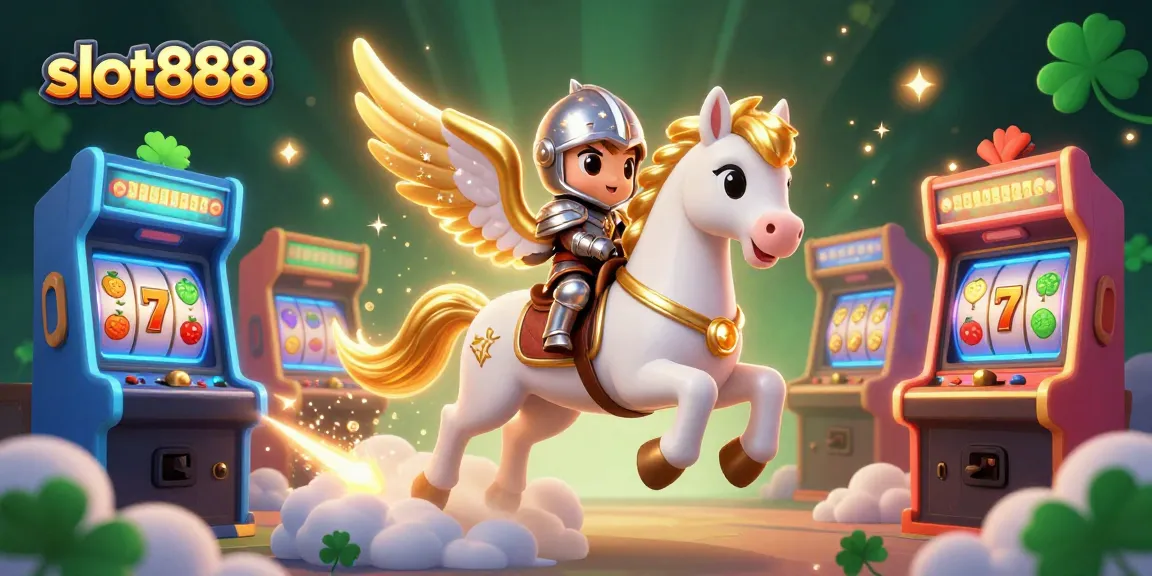 Engage with slot888 in this vivid 3D casino world featuring exciting slot games and dynamic characters.