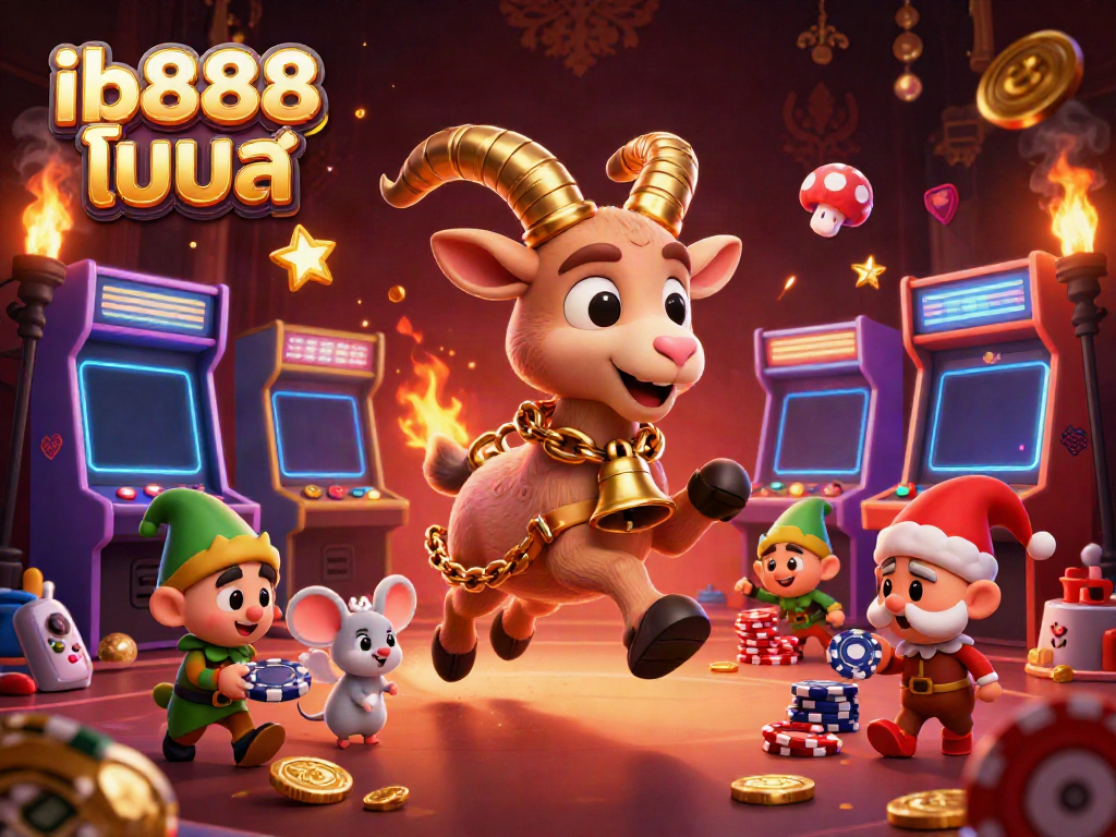 เล่นสล็อตและสนุกไปกับ ib888 โบนัส พร้อมภาพกิจกรรมคาสิโนที่น่าตื่นเต้น